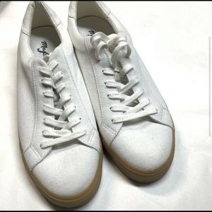 Madewell Women's Sidewalk Canvas Low Top Sneakers US 11 Cloudfit..